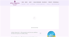 Desktop Screenshot of elinaorganics.com